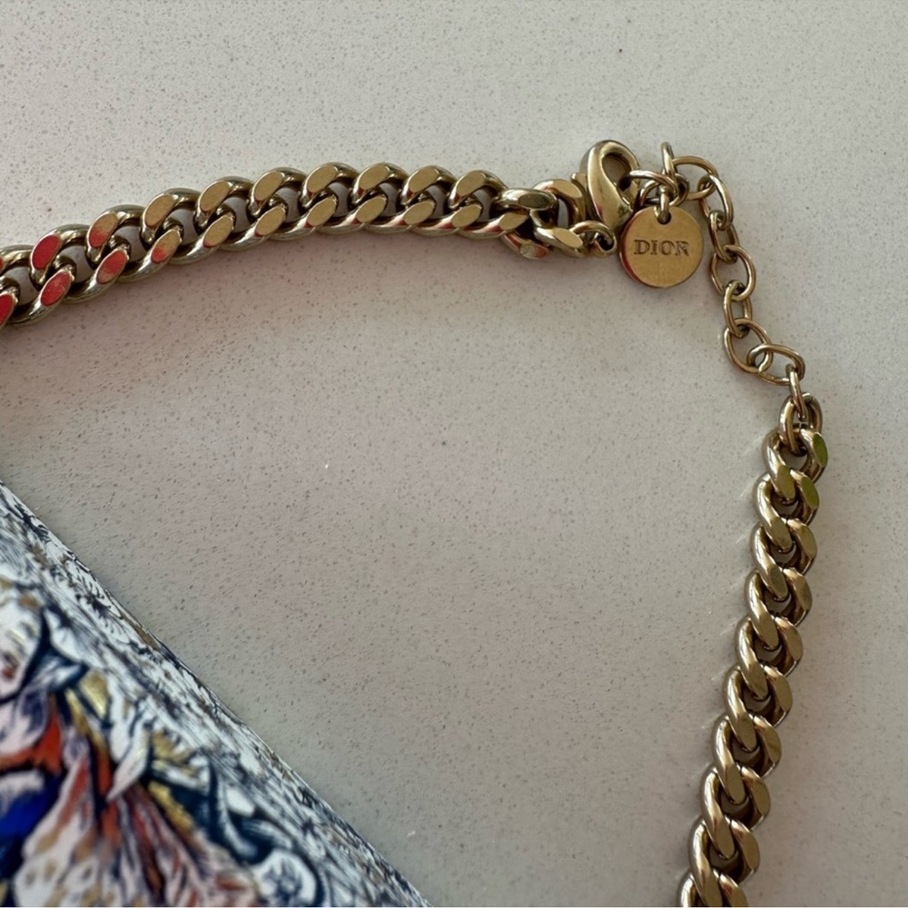 Christian Dior Revolution Champagne Gold Choker Necklace - Picture 2 of 6